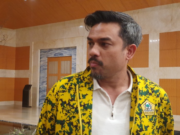 Ketua DPD Partai Golkar Kalimantan Barat Maman Abdurrahman seusai acara “Silaturahmi Ketua Umum DPP Partai Golkar Airlangga Hartarto bersama Keluarga Besar DPD Provinsi Partai Golkar se-Indonesia,” di Hotel Mulia Resort, Nusa Dua, Badung, Minggu (30/7/2023) malam.