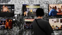 Deretan bingkai foto menghiasi arena cafe di bilangan Jakarta Selatan, pameran fotografi bertajuk Hewan Ternak Terenak digelar dari tanggal 29 Juli hingga 4 agustus 2023 mendatang.  