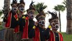 Potret Pelajar Indonesia Pamerkan Ragam Budaya Nusantara di Maroko