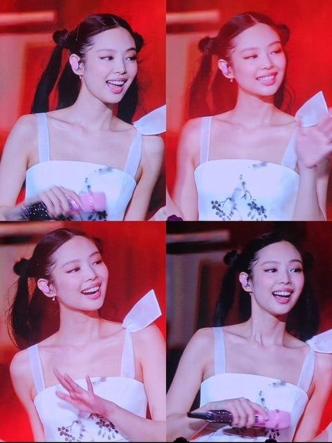 Jennie BLACKPINK terlihat punya pipi tirus di Vietnam