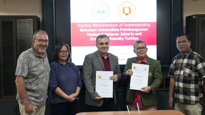 Kerja Sama UPNVJ dan Erciyes Universitesi Kembangkan Pendidikan-Riset