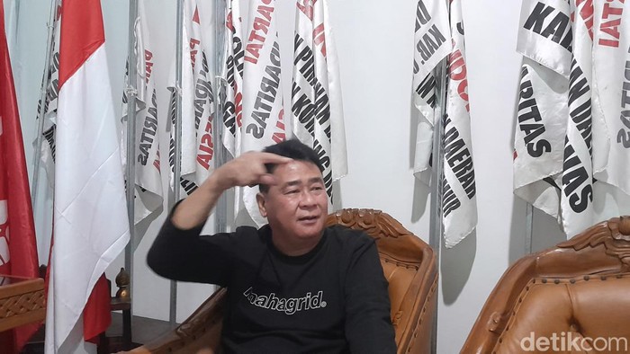 Ketua DPW PSI Sumsel Hermanto (Candra Setia Budi/detikSumbagsel).
