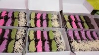 Kue balok dengan limpahan saus taro tersedia gerai yang satu ini. Nama gerainya adalah Kue Balok Raden Mas yang berlokasi di kawasan Bogor, Jawa Barat. Foto: Google Review