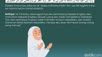 Doa Mohon Perlindungan Foto: Fuad Hasim/detikcom