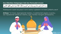 Doa Diberikan Kelapangan Hati dan Permudah Urusan Foto: Fuad Hasim/detikcom
