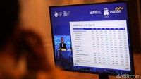 Paparan publik itu juga menampilkan tabel laba Bank Mandiri. 