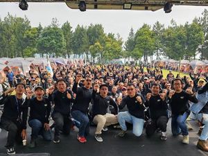 Maxi Yamaha Day 2023, Ratusan Bikers Camping di Gunung Picung Bogor