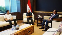 Pada kesempatant tersebut, Mendag didampingi oleh Direktur Jenderal Perundingan Perdagangan Internasional, Djatmiko Bris Witjaksono.