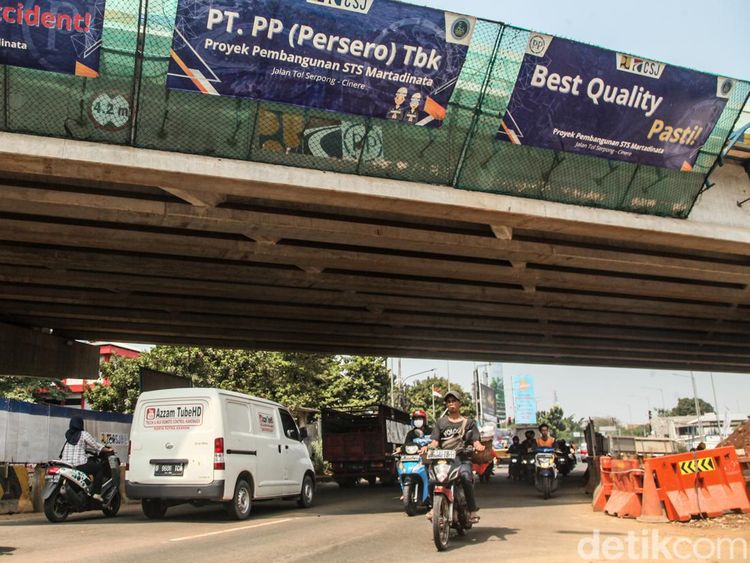 Mengintip Proyek Pengurai Macet di Gerbang Tol Pamulang
