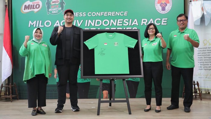 Milo Activ Indonesia Race (MAIR) hadir di Jakarta. Ajang olahraga lari ini pun mendapat apresiasi langsung dari Menteri Pemuda dan Olahraga (Menpora), Dito Ariotedjo, Senin (31/7/2023).