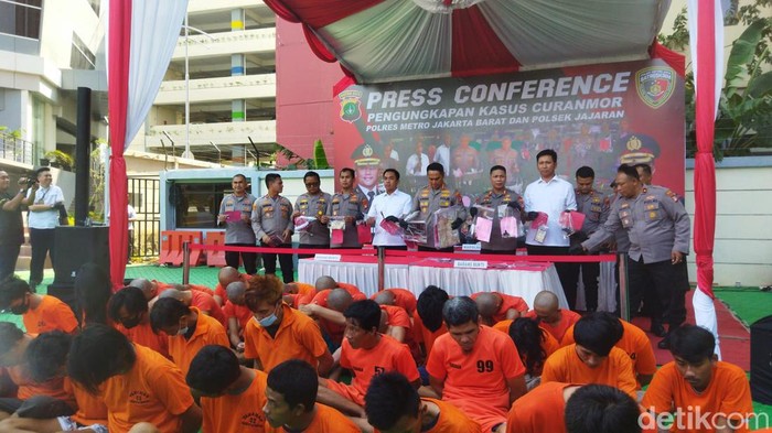 Polisi tangkap sindikat pencurian motor, 18 unit motor disita