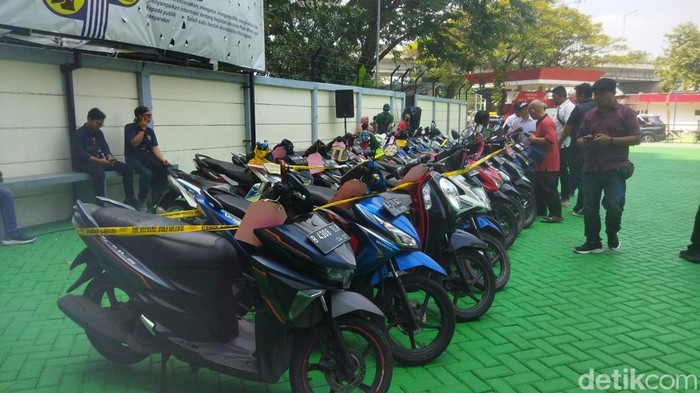 Polisi tangkap sindikat pencurian motor, 18 unit motor disita