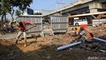 Progres Revitalisasi Trotoar di Kawasan Blok M Jelang KTT ke-43 ASEAN