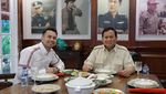 8 Potret Keakraban Raffi Ahmad-Prabowo hingga Makan Siang Bareng