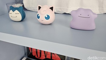 Case bertema Pokemon untuk Galaxy Buds yang super menggemaskan. Foto: Virgina Maulita Putri/detikINET
