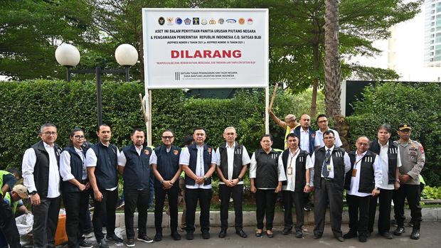 Satgas BLBI SitaBarang Jaminan dan/atau Harta Kekayaan LainnyaObligor Bank Indonesia Raya (BIRA) Atang Latief dan Obligor Bank Tamara Lidia Muchtar