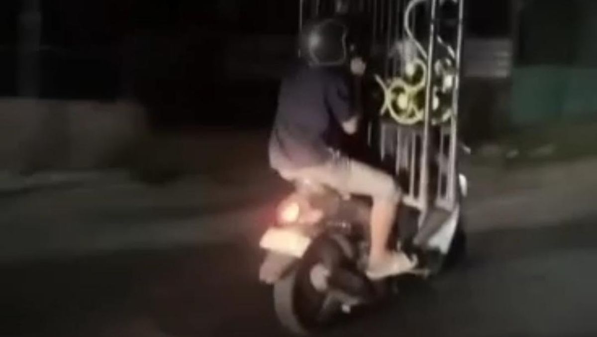 Viral Video Maling Pagar 'Dikawal' Polisi di Medan, Ini Faktanya