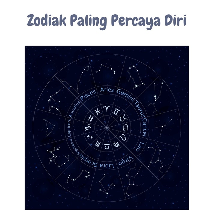 Zodiak Paling Percaya Diri