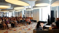 Kegiatan ini juga diisi dengan berbagai sesi edukasi interaktif dan talk show yang selaras dengan poin-poin yang tercakup pada Sustainable Development Goals (SDGs), yakni di antaranya, poin 5 terkait kesetaraan gender melalui talk show bertajuk “Women in Leadership: How to be an Effective Leader?”.