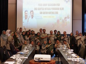 Mitigasi Kementan ke Sektor Hortikultura dalam Hadapi Perubahan Iklim