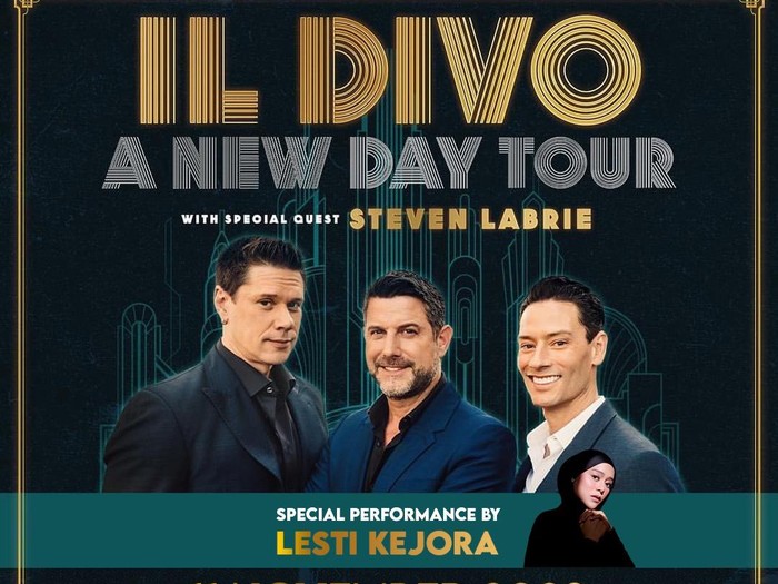 Il Divo akan konser di Jakarta bersama Lesti Kejora.