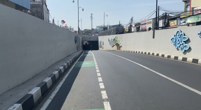 Jalur sepeda di Depok (Devi-detikcom)