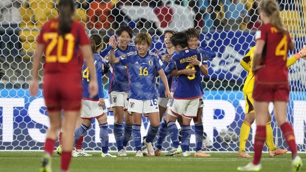 Jepang Juara Grup C Piala Dunia Wanita 2023 Usai Bantai Spanyol