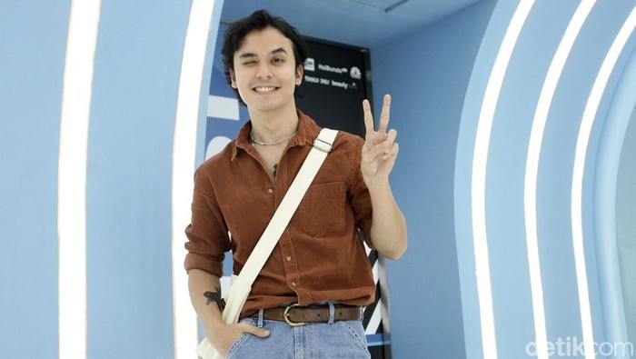 Jourdy Pranata saat berkunjung ke kantor detikcom.