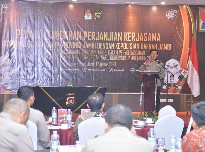 Kapolda Jambi peringati anak buah tak terlibat politik praktis
