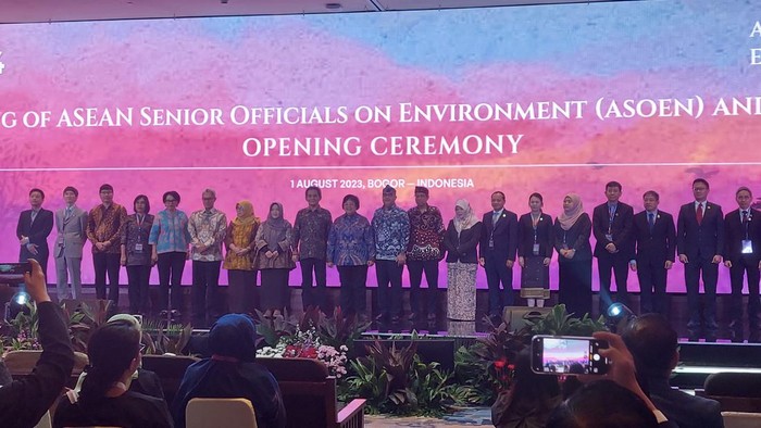Menteri LHK Siti Nurbaya buka pertemuan tingkat ASEAN (Sholihin-detikcom)