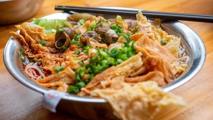 Meski Baunya Busuk, Mie Siput Kini Mulai Digemari di Asia