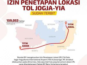 Wacana Perubahan Trase Tol Jogja-YIA, Titiknya di Kulon Progo