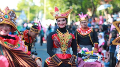 Klaten Lurik Carnival Jadi Ajang Promosi UMKM-Dorong Kreasi Desainer