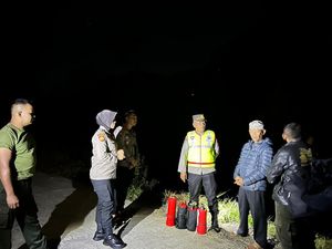 Api yang Membakar Hutan di Bukit Bromo Probolinggo Padam