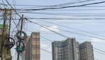 Potret Kabel Kusut Semrawut di Jakarta yang Mau Dimusnahkan