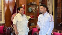 Raffi Ahmad terlihat bertemu dengan Prabowo. Foto: instagram Raffi Ahmad