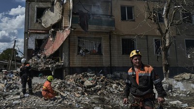 Rudal Rusia Kembali Bombardir Kampung Halaman Zelenskyy