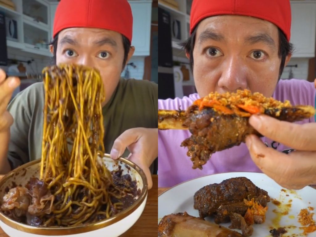 Selebriti Indonesia hobi review makanan