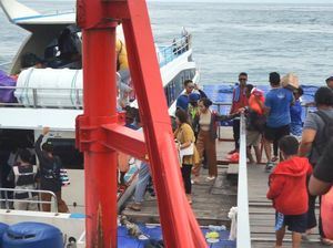 Jelang Galungan, Penumpang Kapal dari Kusamba ke Nusa Penida Naik 40 Persen