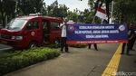 Aksi Sopir Angkot Geruduk Balai Kota DKI Jakarta