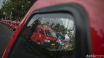 Aksi Sopir Angkot Geruduk Balai Kota DKI Jakarta