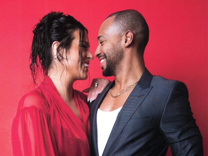 Ashley Graham dan Justin Ervin.