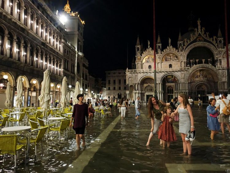 Banjir Lagi, Kota Indah Venesia Terancam Masuk Daftar Hitam UNESCO
