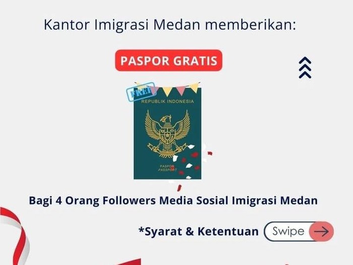 Dok Instagram @imigrasi_medan