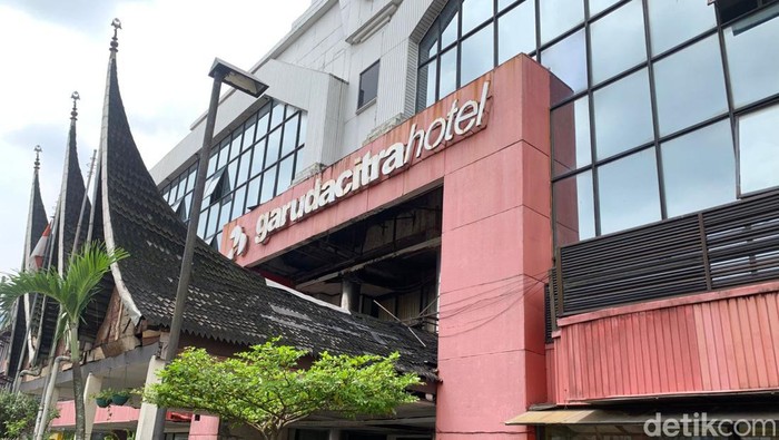 Garuda Citra Hotel di Jalan SM Raja Medan (Kartika Sari/detikSumut)