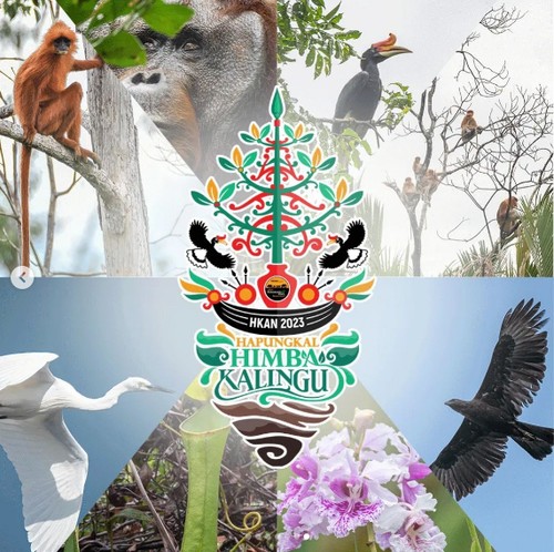 Logo Hari Konservasi Alam Nasional 2023