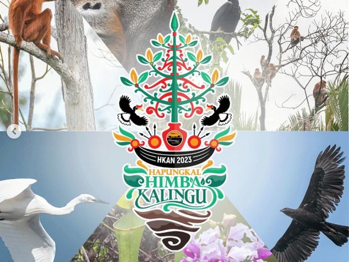 Logo Hari Konservasi Alam Nasional 2023