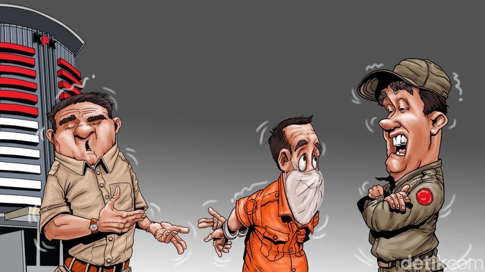 Ilustrasi Tersangka KPK