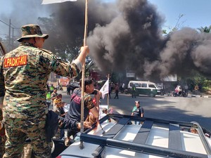 Demo Kecam Rocky Gerung Juga Digelar di Balikpapan, Minta Polisi Usut Tuntas