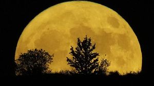 Melihat Keindahan Terbitnya Supermoon di Berbagai Belahan Dunia